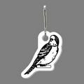 Zippy Clip - Parakeet Tag W/ Clip Tab